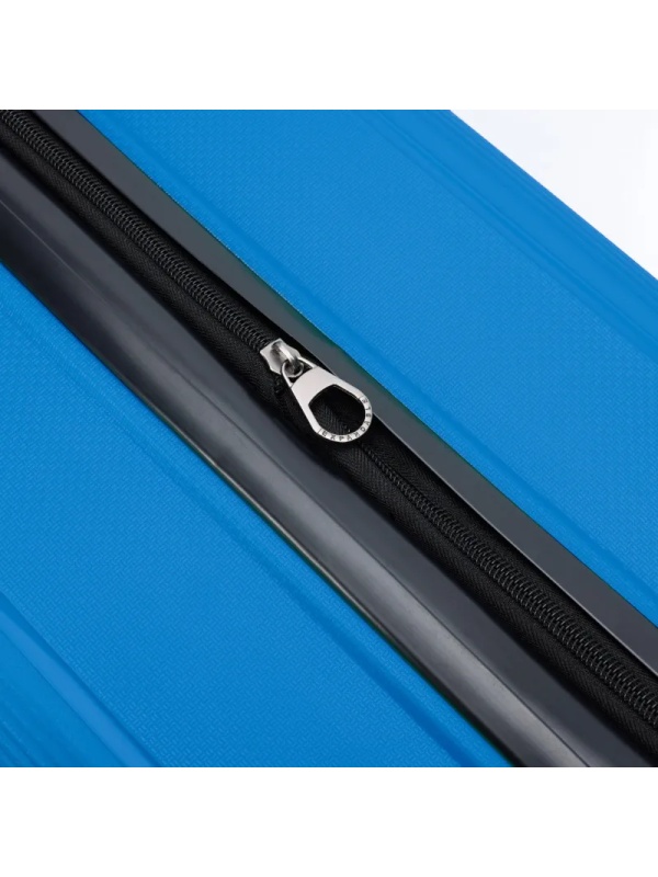 Чемодан TORBER В Отпуск, ярко-син,полипропилен,65,5х43,5х26см,62л, T1907B-M