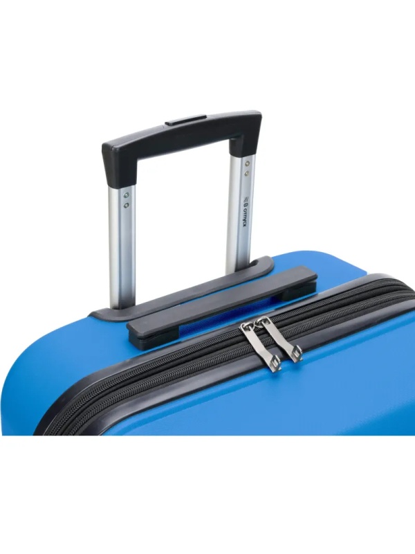 Чемодан TORBER В Отпуск, ярко-син,полипропилен,65,5х43,5х26см,62л, T1907B-M