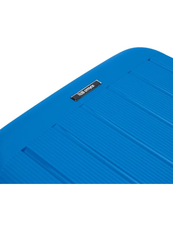 Чемодан TORBER В Отпуск, ярко-син,полипропилен,65,5х43,5х26см,62л, T1907B-M