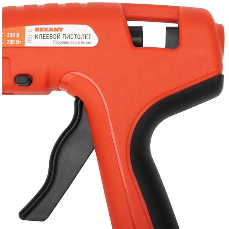 Пистолет клеевой 200Вт, Ø11мм, ЭКСПЕРТ, блистер REXANT