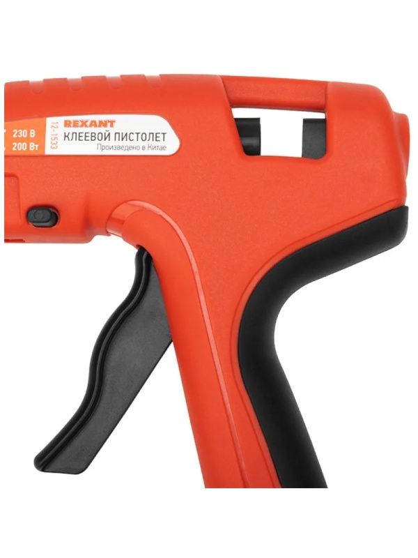 Пистолет клеевой 200Вт, Ø11мм, ЭКСПЕРТ, блистер REXANT