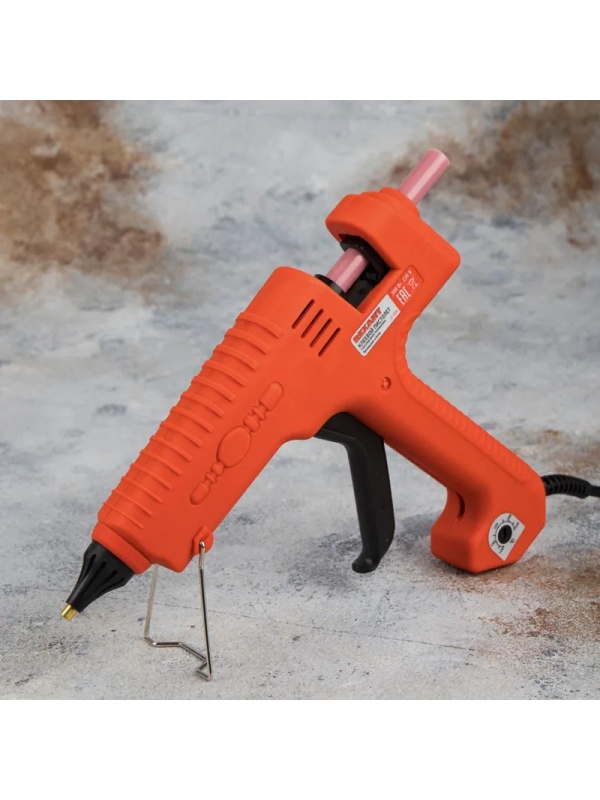 Пистолет клеевой 300Вт,11мм,ЭКСПЕРТ,настройка темп.100,220,блистер,12-1550