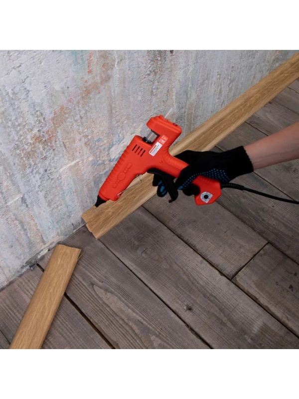 Пистолет клеевой 300Вт,11мм,ЭКСПЕРТ,настройка темп.100,220,блистер,12-1550