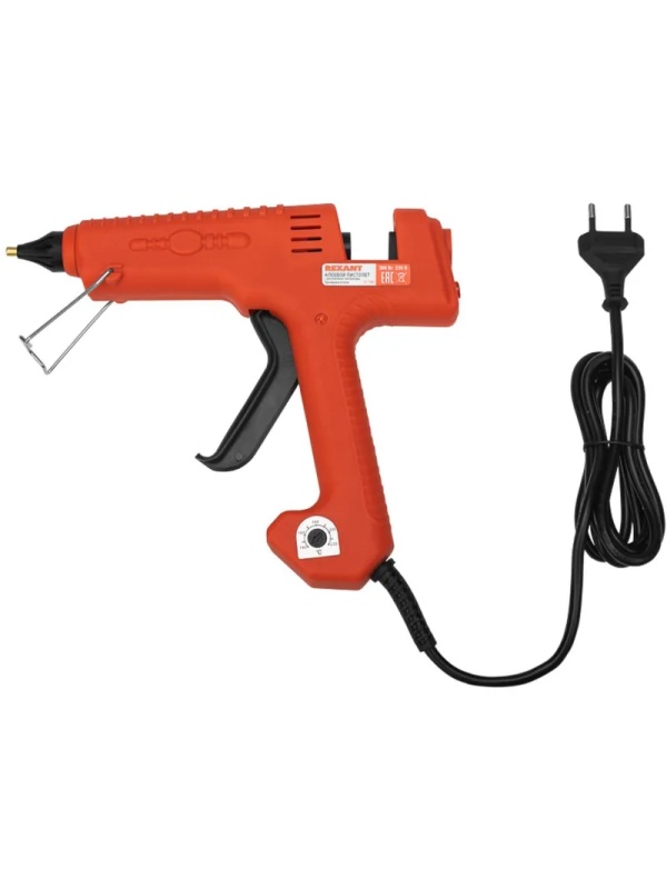 Пистолет клеевой 300Вт,11мм,ЭКСПЕРТ,настройка темп.100,220,блистер,12-1550