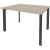 Стол ONIX-П для переговоров П м/к O.MP-PRG-1.2 аттик дуб/антрацит