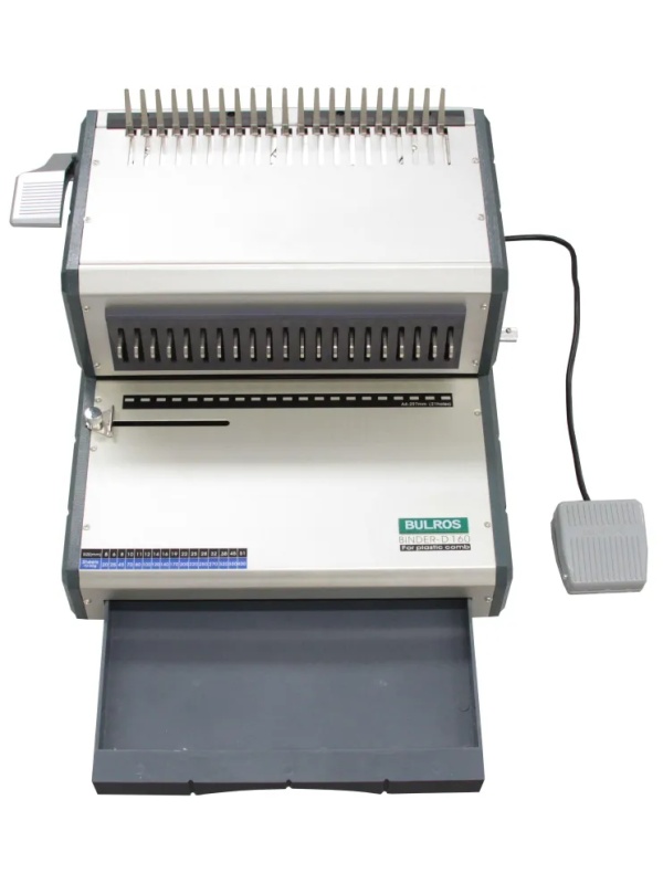 Брошюровщик Bulros D160 пласт. пружиной,  25л/500лист А4