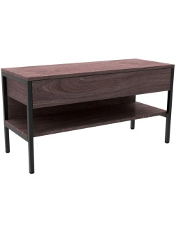 Тумба TI_под ТВ Комус Онега-15 с ящ. push to open, рег.опоры, яс.анкор.темн