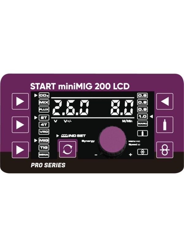 Сварочный аппарат START miniMIG 200 LCD 2W202L