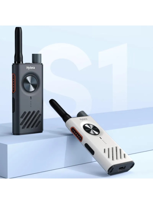 Рация Hytera S1, портативная, цвет: белый (HYT-S31 pearl white)