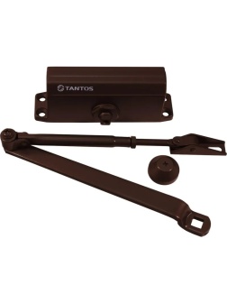 Доводчик TANTOS TS-DC045 коричневый дверной,усилие EN2,вес двери до 50 кг