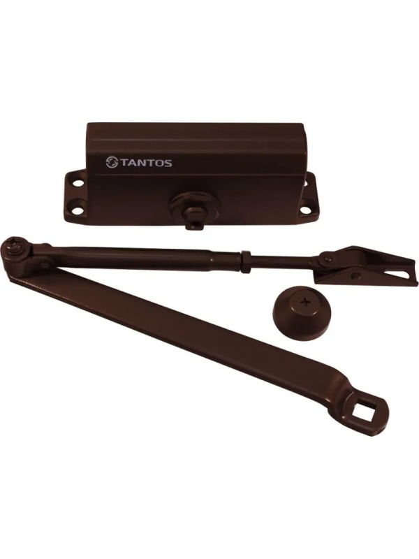 Доводчик TANTOS TS-DC045 коричневый дверной,усилие EN2,вес двери до 50 кг