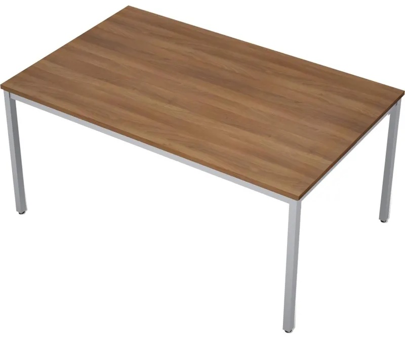 Стол Avance для переговоров 6МП.003 1400х1000х750 шамони темный/алюм.мат