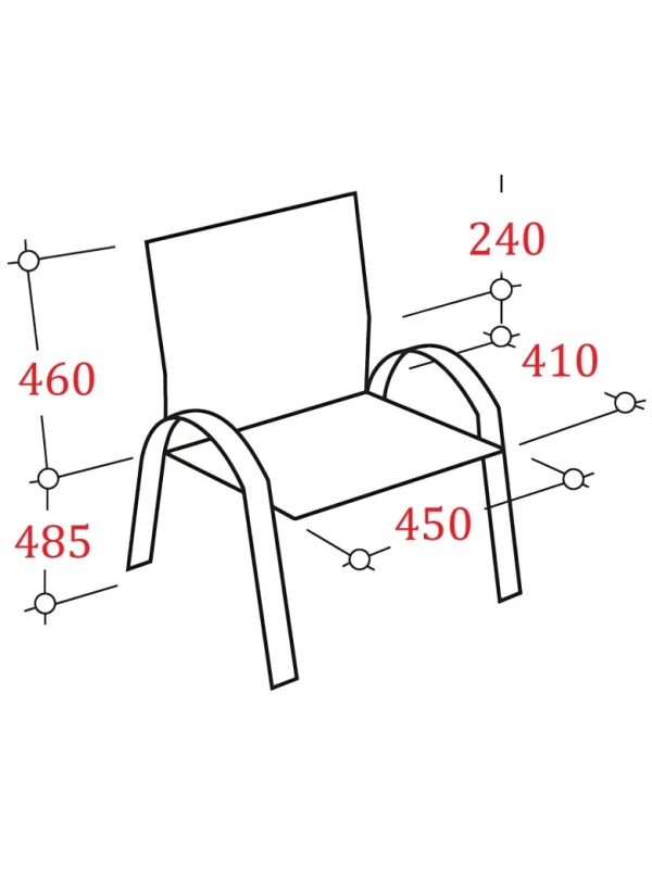 Стул UP_Echair Честер каркас хром кз бежевый