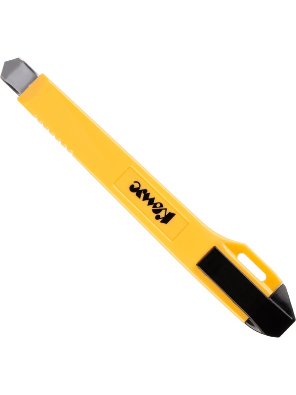 Нож универсальный Комус 9 мм пластиковый мет направл