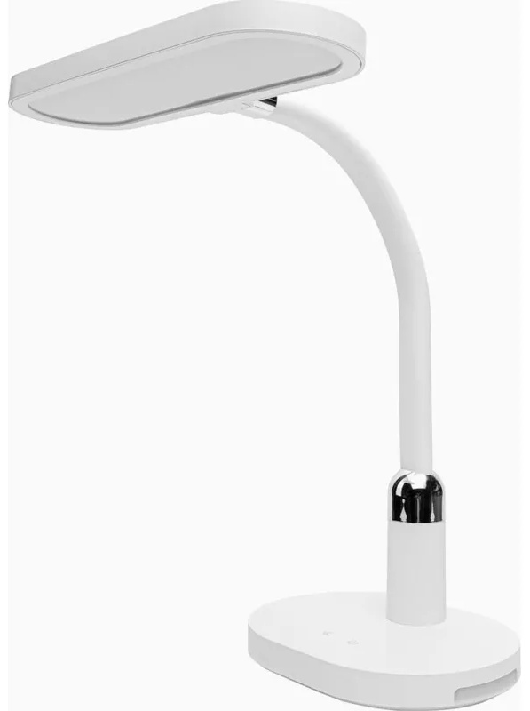 Светильник Ultraflash UF-804 C01 бел(Led настол, овал,12Вт, 3ур. ярк., ССТ)