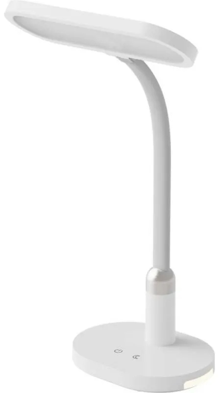 Светильник Ultraflash UF-804 C01 бел(Led настол, овал,12Вт, 3ур. ярк., ССТ)