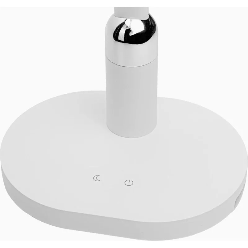 Светильник Ultraflash UF-804 C01 бел(Led настол, овал,12Вт, 3ур. ярк., ССТ)