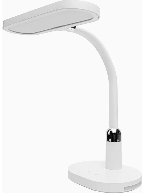 Светильник Ultraflash UF-804 C01 бел(Led настол, овал,12Вт, 3ур. ярк., ССТ)