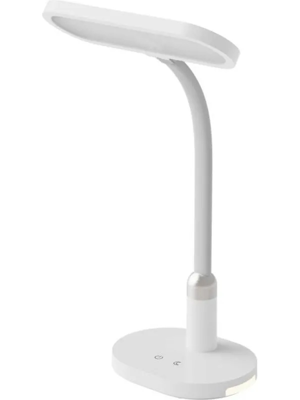 Светильник Ultraflash UF-804 C01 бел(Led настол, овал,12Вт, 3ур. ярк., ССТ)