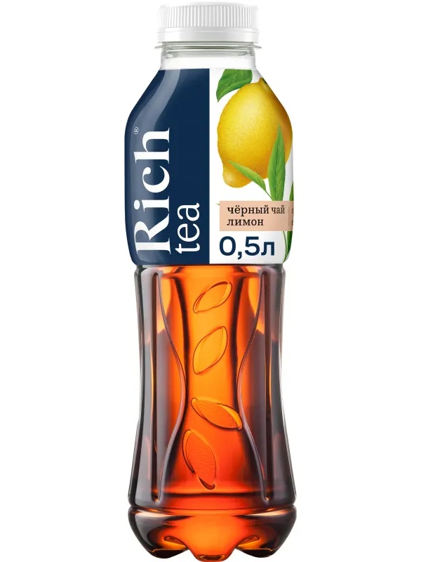 Чай холодный черный Riсh Лимон ПЭТ 0,5л