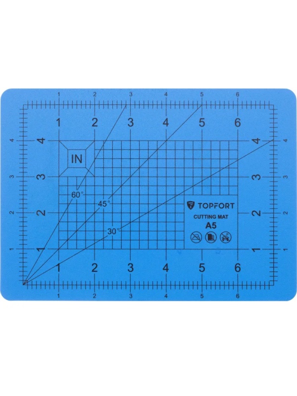 Набор для вырезания TOPFORT A5, нож макет, нож 9 мм, линейка, лезвия