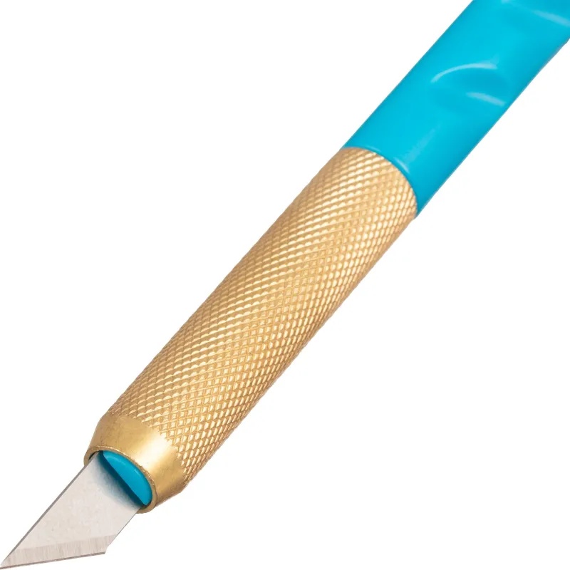 Набор для вырезания TOPFORT A4, нож макет, нож 9 мм, линейка, ножницы