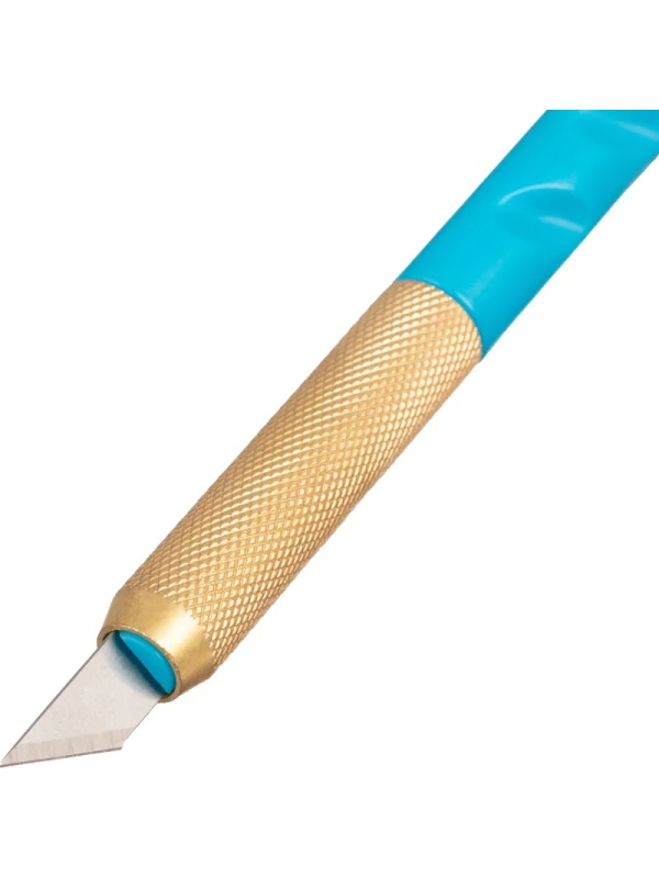 Набор для вырезания TOPFORT A4, нож макет, нож 9 мм, линейка, ножницы