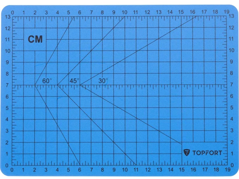 Набор для вырезания TOPFORT A4, нож макет, нож 9 мм, нож рол 18мм, лин