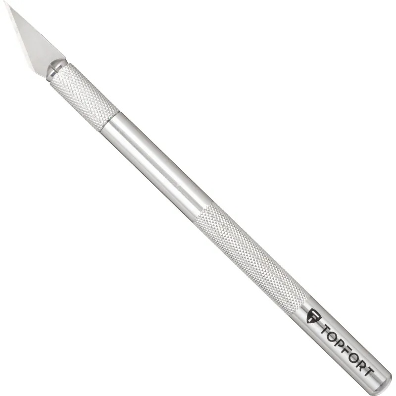 Набор для вырезания TOPFORT A4, нож макет, нож 9 мм, нож рол 18мм, лин