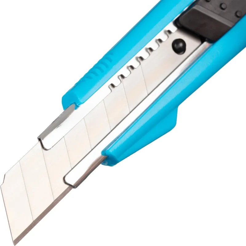 Нож универсальный TOPFORT 18 мм пластиковый мет направл