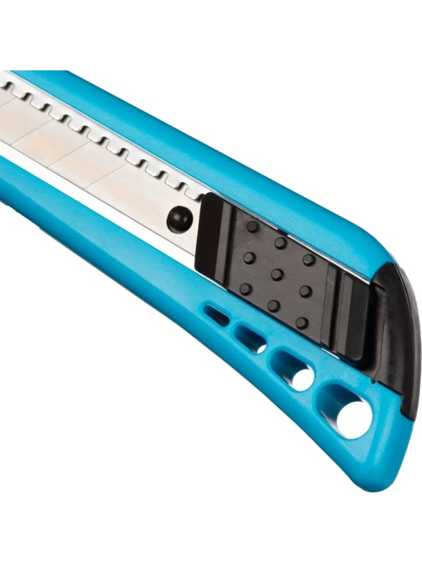 Нож универсальный TOPFORT 18 мм пластиковый мет направл