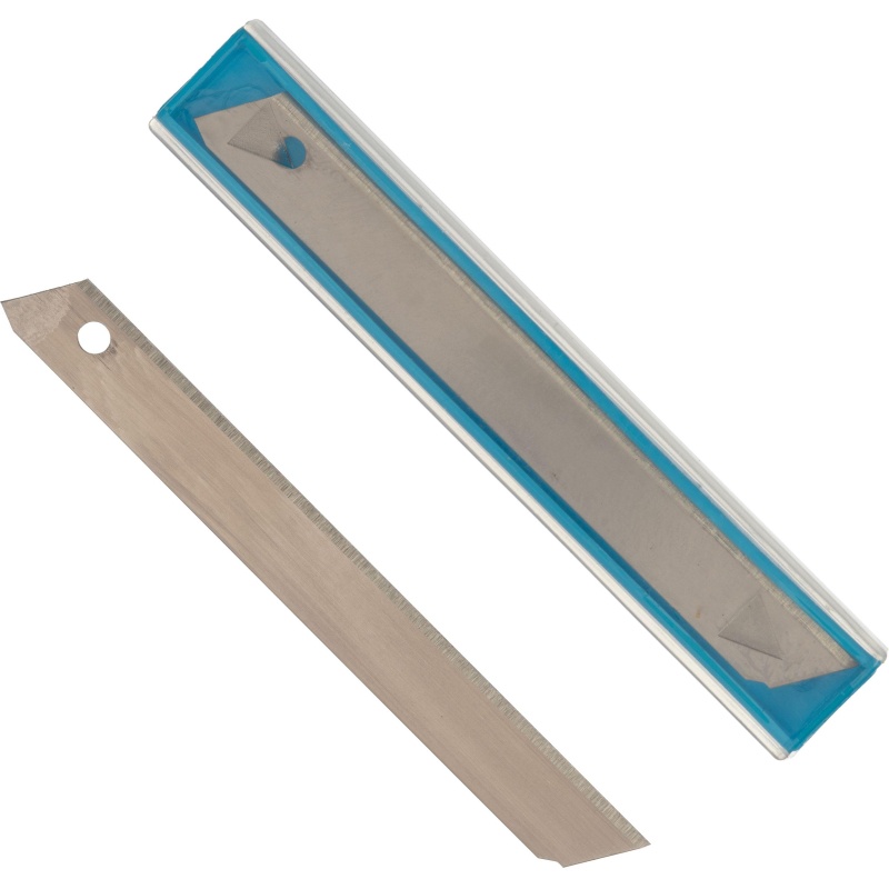 Лезвие TOPFORT Extra 9 мм несегментированное сталь SK2 10 шт/уп