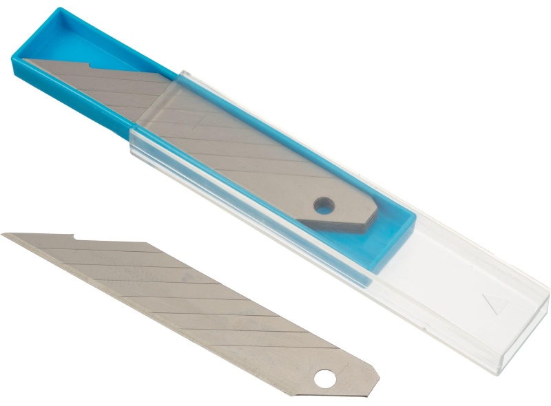 Лезвие TOPFORT Extra 18 мм сегментированное 30 градусов сталь SK2 10 шт/уп