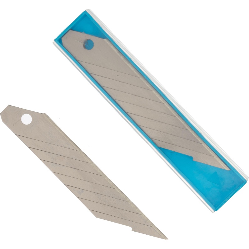 Лезвие TOPFORT Extra 18 мм сегментированное 30 градусов сталь SK2 10 шт/уп