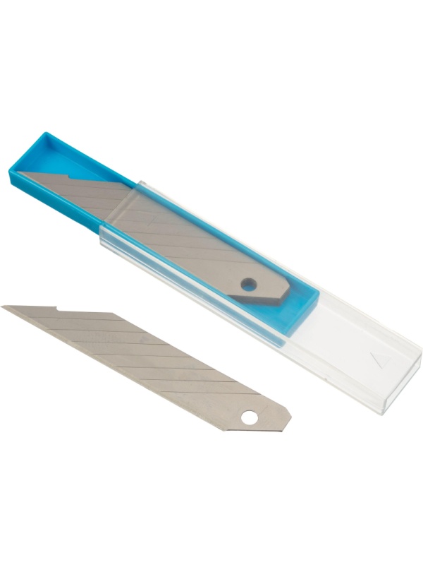 Лезвие TOPFORT Extra 18 мм сегментированное 30 градусов сталь SK2 10 шт/уп