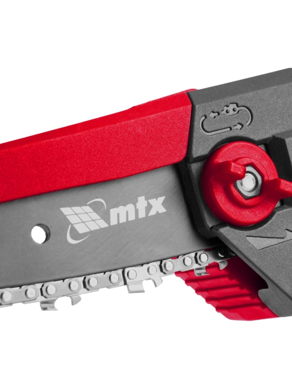 Пила цепная аккумуляторная мини  MTX  MCS-100, Li-Ion, 20 В (58640)