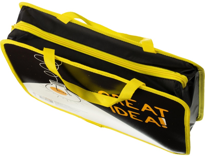 Папка детская  А4 пластиковая, с ручками ПМ-А4-26, КЛАССНАЯ ИДЕЯ 2025