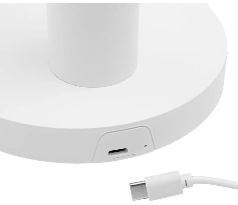 Светильник Ultraflash UF-803 C01 бел (Led настол,круг, 12Вт, 3ур. ярк.CCT)