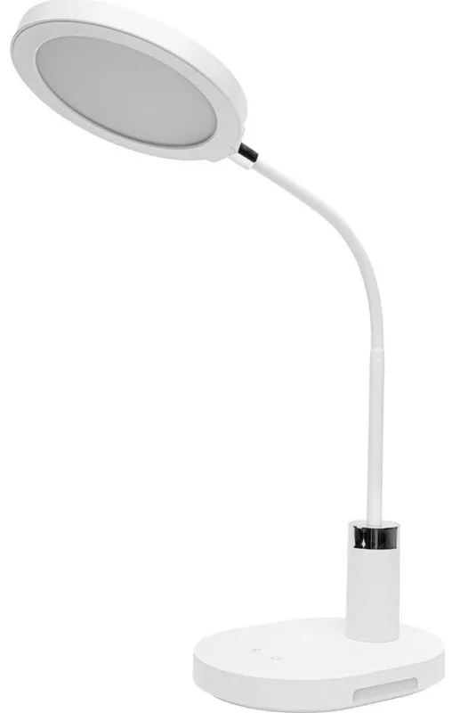 Светильник Ultraflash UF-803 C01 бел (Led настол,круг, 12Вт, 3ур. ярк.CCT)