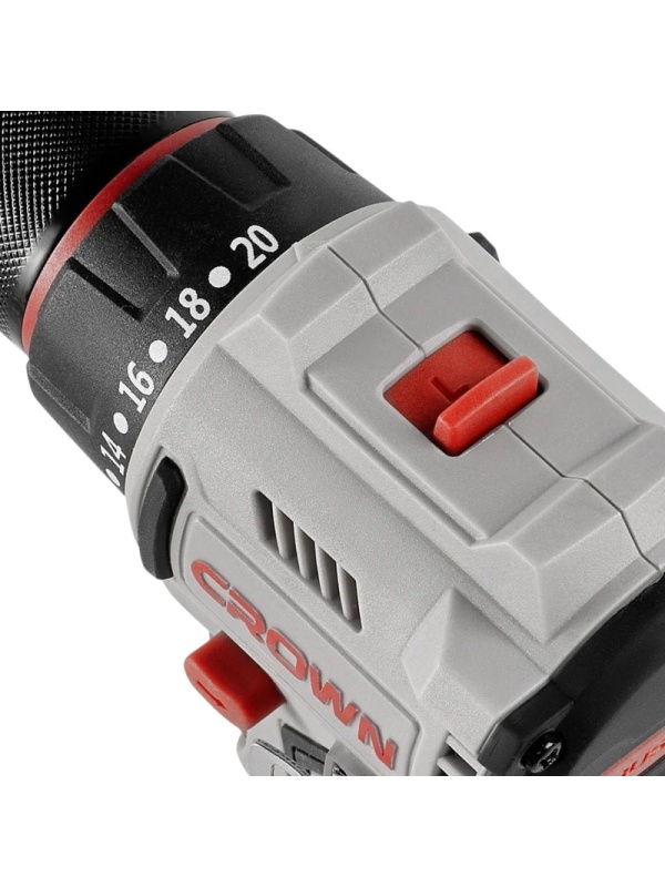 Дрель-шуруповерт аккумуляторная CROWN CT21129HMX-2 BMC