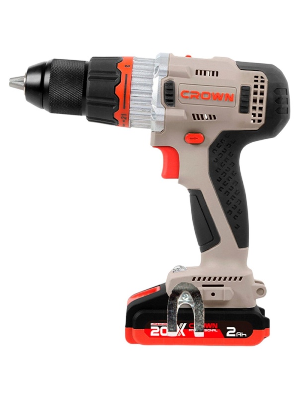 Дрель-шуруповерт ударная аккумуляторная BL CROWN CT21093HMX-2 BMC