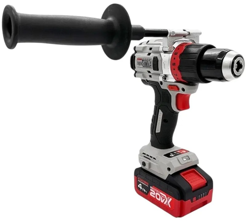 Дрель-шуруповерт ударная аккумуляторная BL CROWN CT21127HMX-4 BMC