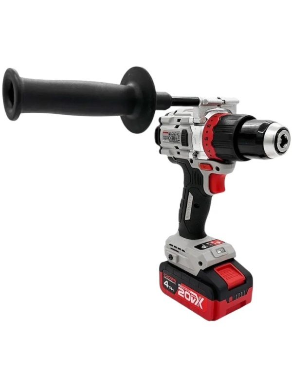 Дрель-шуруповерт ударная аккумуляторная BL CROWN CT21127HMX-4 BMC