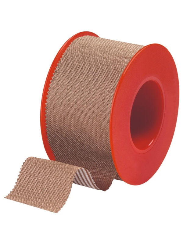 Пластырь фиксирующий 9,2м x 2,5см, ткан, OMNIPLAST