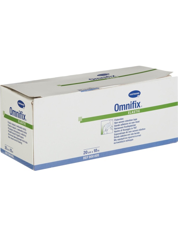 Пластырь фиксирующий 10м x 20см, неткан, OMNIFIX