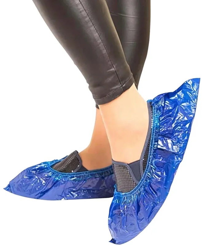 Бахилы н/с, п/э с 2й рез. 10г ПНД2-8/40/2р-С-С 25 пар/уп