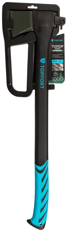 Топор колун TOPFORT Forestry 28/711мм, 1000g/1570g фиберглас