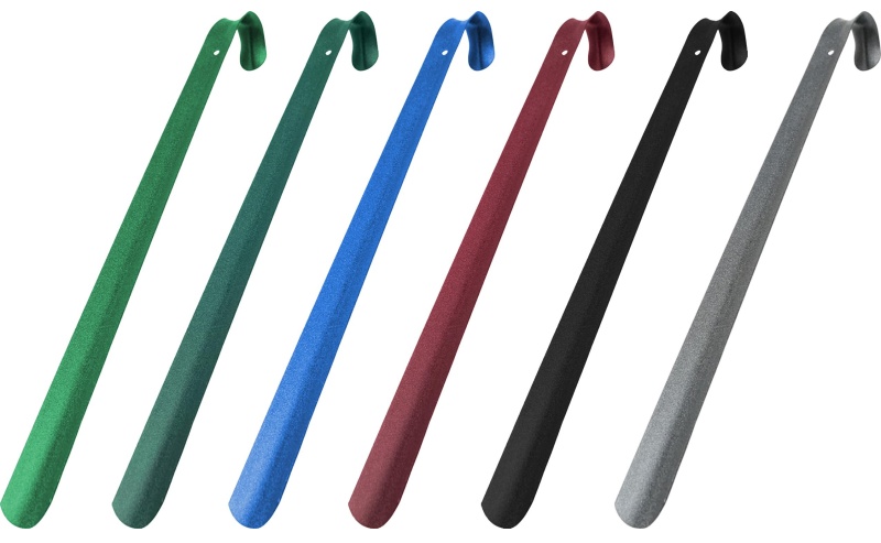 Ложка для обуви металл, Solomon-De Luxe,45см, толщина 1,5мм,цв МИКС 623782