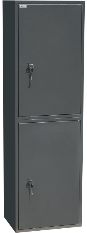 Шкаф для бумаг металлический Комус Мебель Cobalt TSL-150/2M, 340х460х1500мм