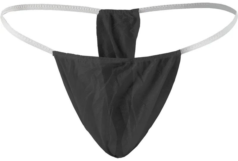 Трусы бикини мужские, спанбонд, цвет черный, 25шт/уп 603-483